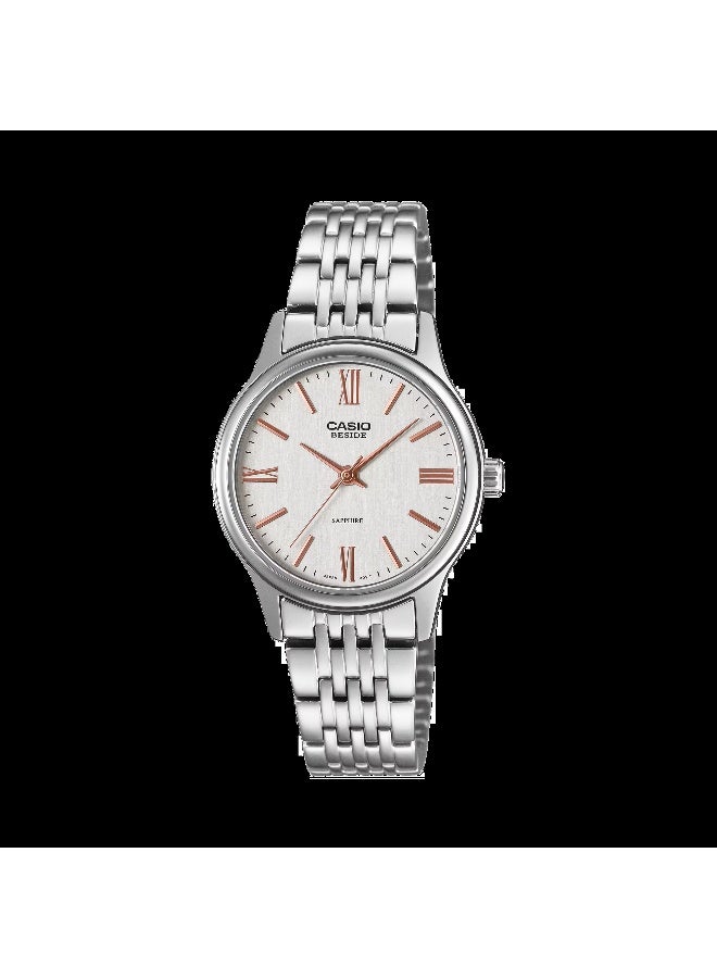 Beside Sapphire Glass Stainless Steel Women's Wrist Watch - BLS-100D-7AVDF